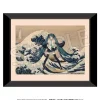 Katsushika Hokusai x Hatsune Miku Reproduction Art Print Thirty-six Views of Mount Fuji: The Great Wave Off Kanagawa