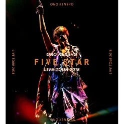 Kensho Ono Live Tour 2018 Five Star Live Blu-ray