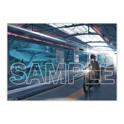 Kino's Journey: The Beautiful World 25th Anniversary Acrylic Illustration Plate C Station