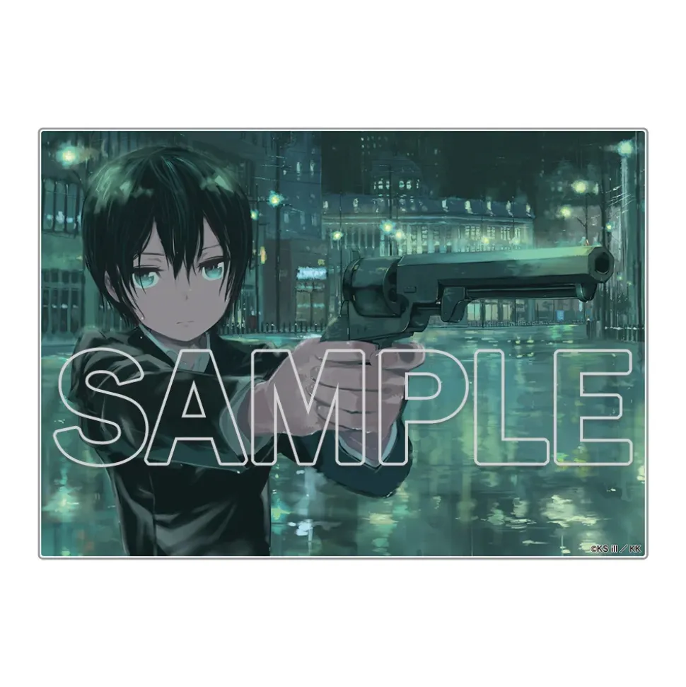 Kino's Journey: The Beautiful World 25th Anniversary Acrylic Illustration Plate E From the rouge Artbook