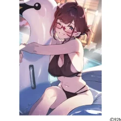 Kinshi no Ane Swimsuit Clear Poster Elder Sister