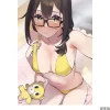 Kinshi no Ane Swimsuit Clear Poster Kakita-san