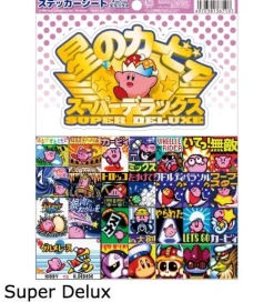 Kirby's Dream Land Sticker Sheets