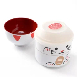 Kokeshi Maneki-Neko Bento Boxes