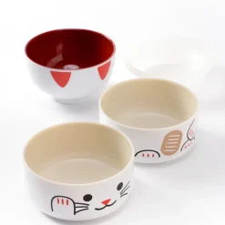 Kokeshi Maneki-Neko Bento Boxes