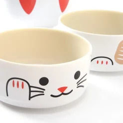 Kokeshi Maneki-Neko Bento Boxes