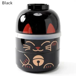 Kokeshi Maneki-Neko Bento Boxes