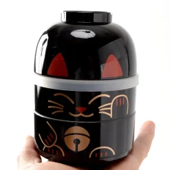 Kokeshi Maneki-Neko Bento Boxes