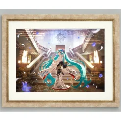 Korin Kimono Miku Reproduction Print (A3)