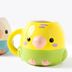 Kotori Tai Bird Die-Cut Mugs