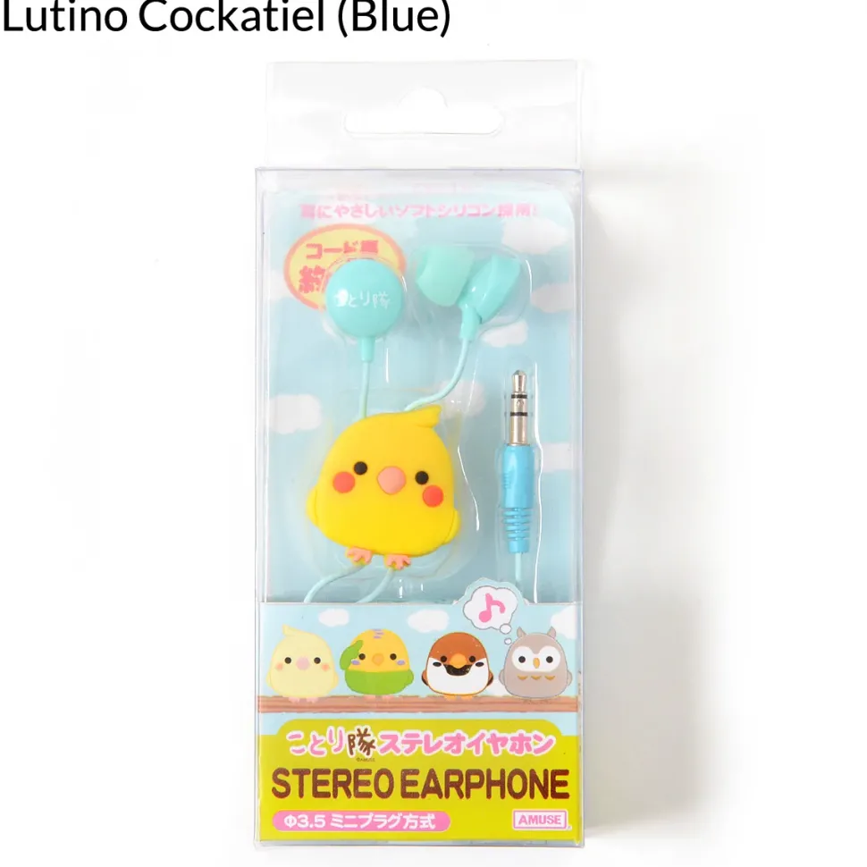 Kotori Tai Bird Stereo Earphones