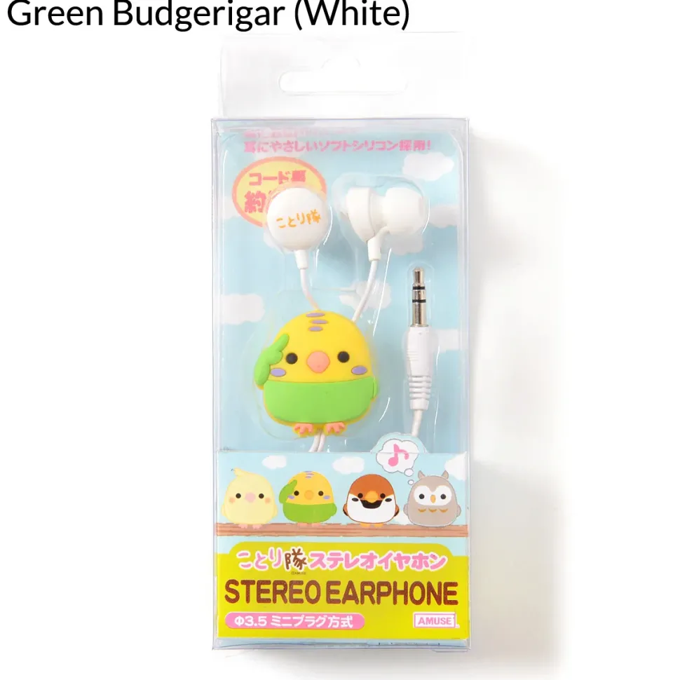 Kotori Tai Bird Stereo Earphones
