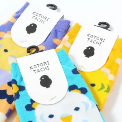KOTORITACHI Budgerigar Printed Socks