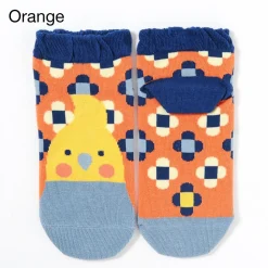 KOTORITACHI Cockatiel Printed Socks (Mosaic Pattern)