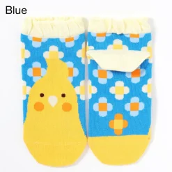 KOTORITACHI Cockatiel Printed Socks (Mosaic Pattern)