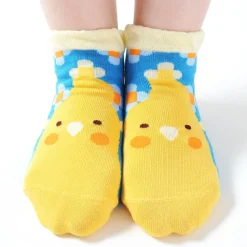 KOTORITACHI Cockatiel Printed Socks (Mosaic Pattern)