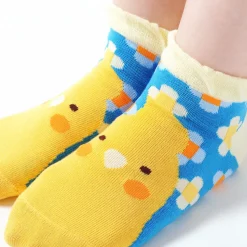 KOTORITACHI Cockatiel Printed Socks (Mosaic Pattern)