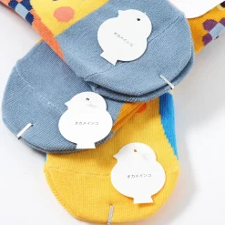 KOTORITACHI Cockatiel Printed Socks (Mosaic Pattern)