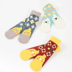 KOTORITACHI Cockatiel Ribbed Socks