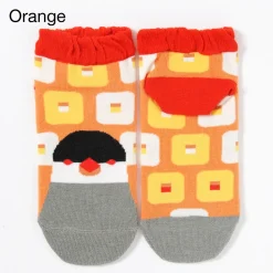 KOTORITACHI Java Sparrow Printed Socks (Square Pattern)