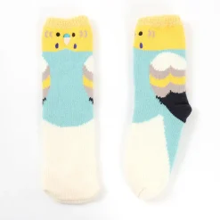 KOTORITACHI Marshmallow Budgie Socks
