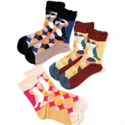 KOTORITACHI Short Crew Java Sparrow Socks