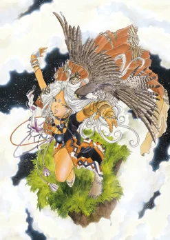 Kousuke Fujishima Signed Limited Edition Framed Oh My Goddess! Primagraphie Art Print: Space Hunter