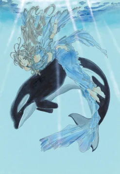 Kousuke Fujishima Signed Limited Edition Framed Oh My Goddess! Primagraphie Art Print: Before Long, to the Sea