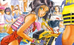 Kousuke Fujishima Signed Limited Edition Framed You're Under Arrest Primagraphie Art Print: Vividly Colored Soldier