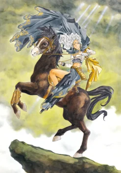 Kousuke Fujishima Signed Limited Edition Framed Oh My Goddess! Primagraphie Art Print: Soaring, Sprinting