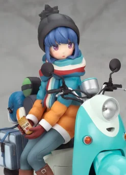 Laid-Back Camp Rin Shima w/ Scooter 1/10 Scale Figure (Re-run)