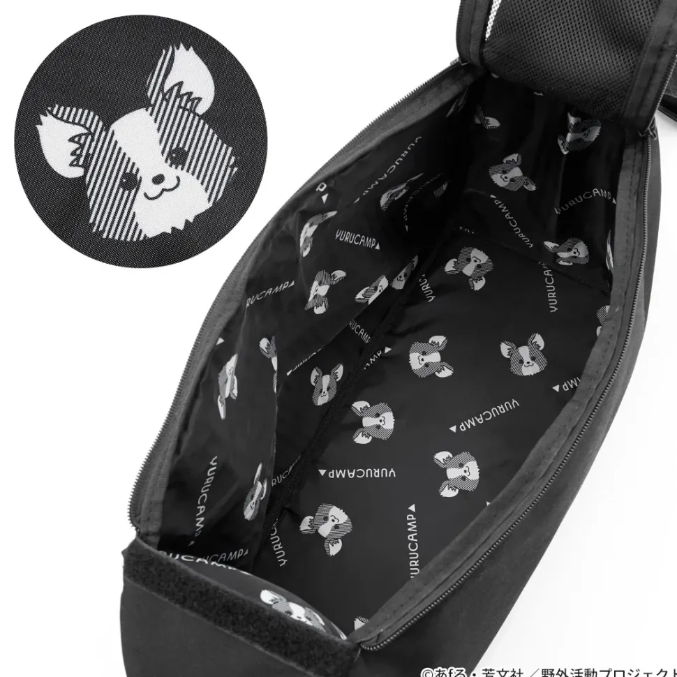 Laid-Back Camp Season 3 Ena Walking with Chikuwa Shoulder Bag