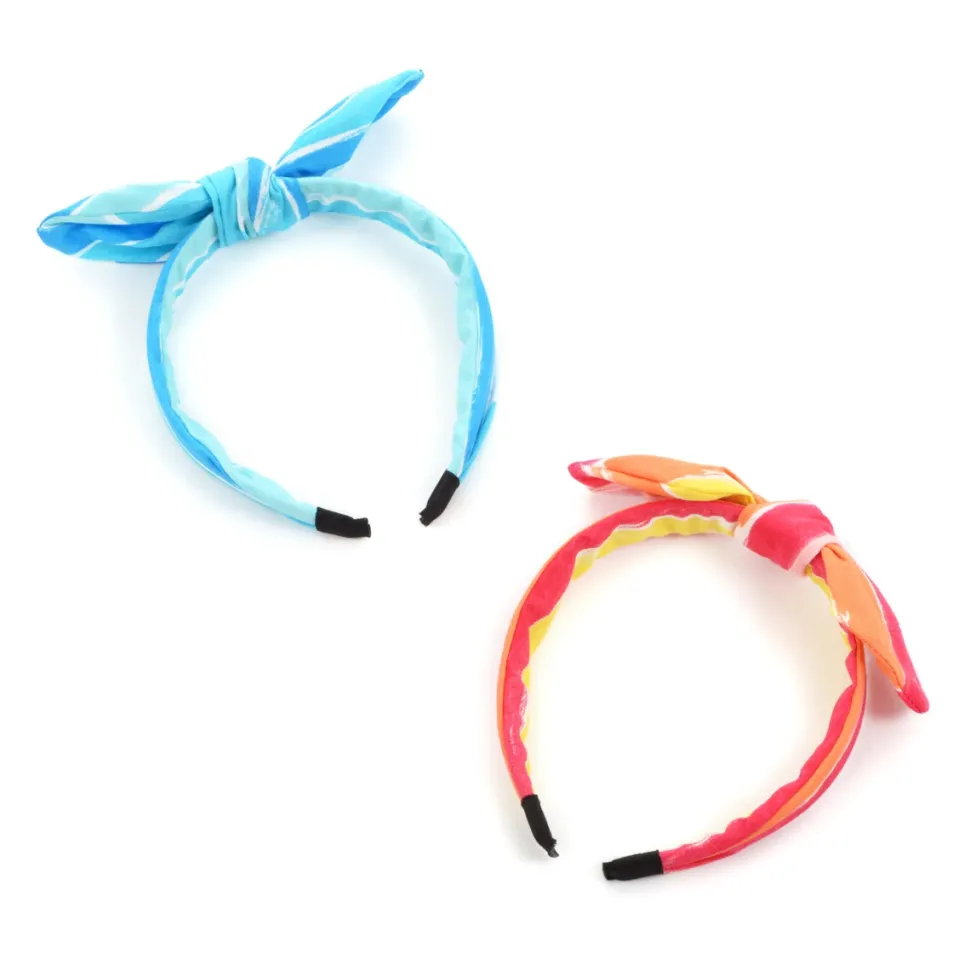 Le cocone Adult Resort Artsy Striped Ribbon Katyusha Headband