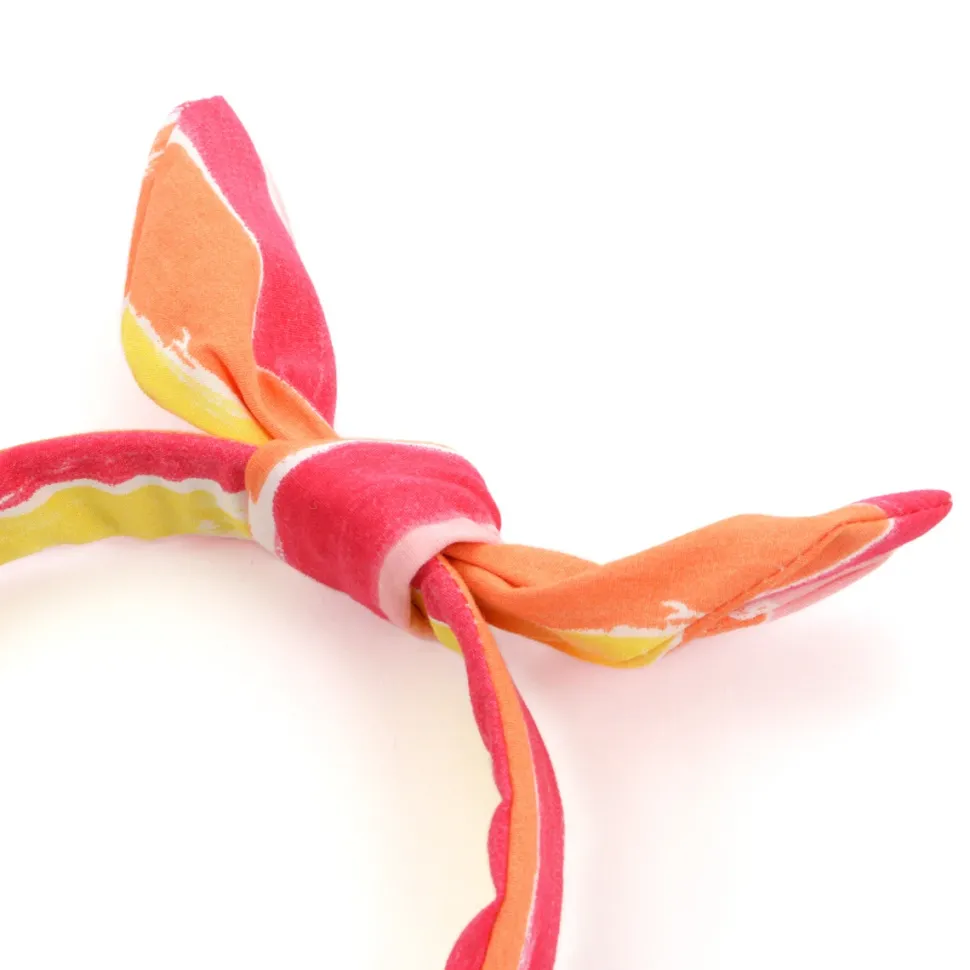 Le cocone Adult Resort Artsy Striped Ribbon Katyusha Headband