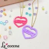 Le cocone Fancy Heart Long Necklace