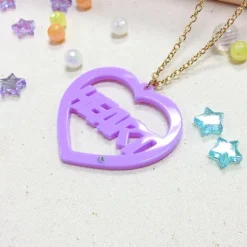 Le cocone Fancy Heart Long Necklace