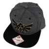 Legend of Zelda Gray & Black Snapback