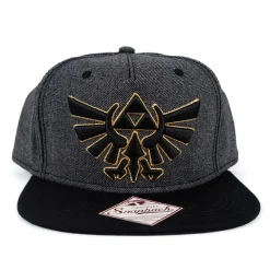 Legend of Zelda Gray & Black Snapback