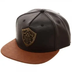 Legend of Zelda Metal Hylian Shield Snapback