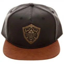 Legend of Zelda Metal Hylian Shield Snapback