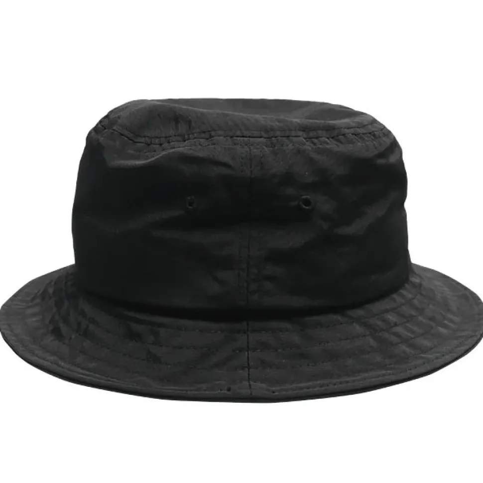 LISTEN FLAVOR 2021 Anniversary Collection Morpho Embroidered Black Bucket Hat