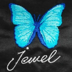 LISTEN FLAVOR 2021 Anniversary Collection Morpho Embroidered Black Bucket Hat