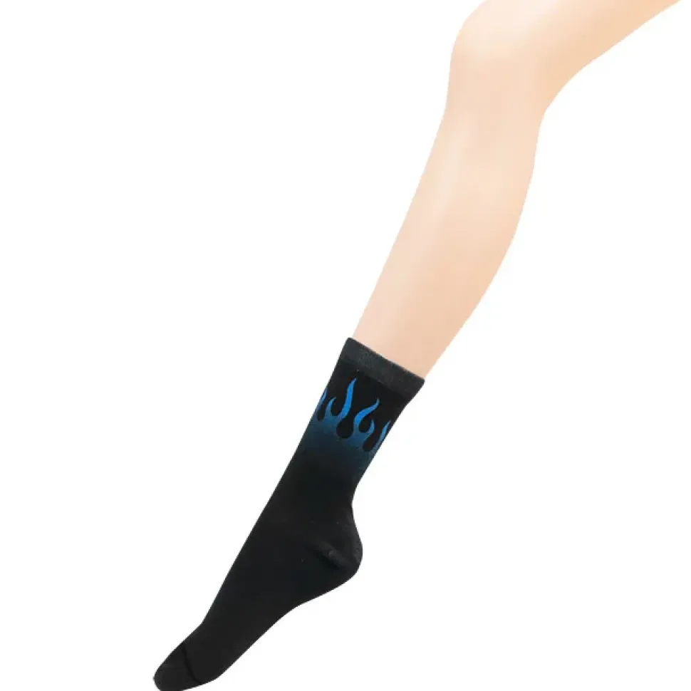 LISTEN FLAVOR 2021 Anniversary Collection Blue Fire Socks