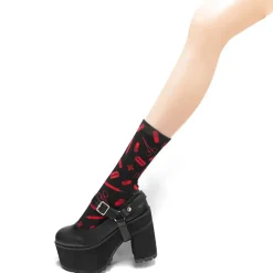 LISTEN FLAVOR 2021 Anniversary Collection Medical Pattern Socks