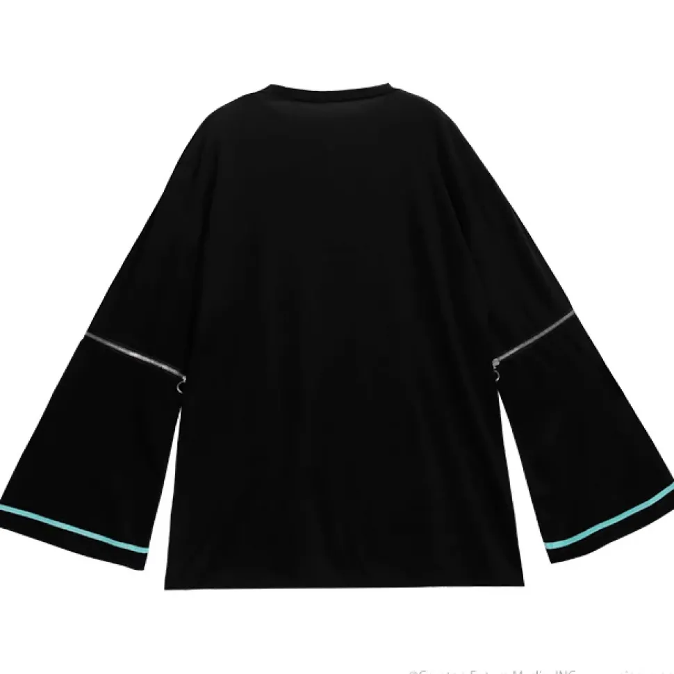 LISTEN FLAVOR 2022 Hatsune Miku Collaboration Hatsune Miku Zip Sleeve Top (Re-run)