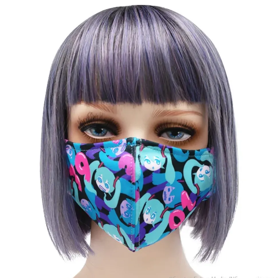 LISTEN FLAVOR 2022 Hatsune Miku Collaboration Hatsune Miku Face Mask