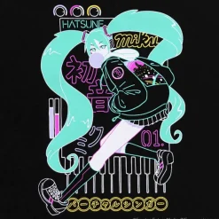 LISTEN FLAVOR 2022 Hatsune Miku Collaboration Hatsune Miku Zip Hoodie