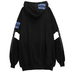 LISTEN FLAVOR Alien Separate Sleeve Belt Hoodie