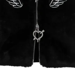 LISTEN FLAVOR Angel Boa Zip Snood