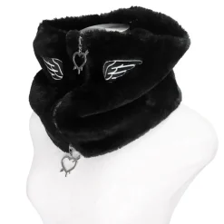 LISTEN FLAVOR Angel Boa Zip Snood